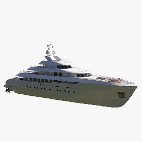 Generic Luxury Yacht 3D